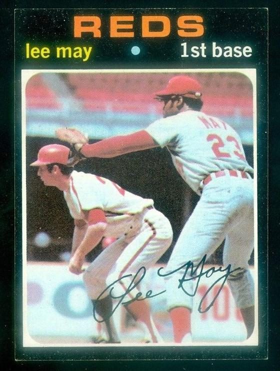 Lee May, 1971 Topps Baseball