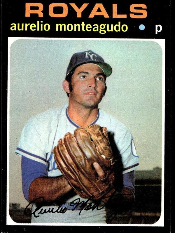 Aurelio Monteagudo, 1971 Topps Baseball