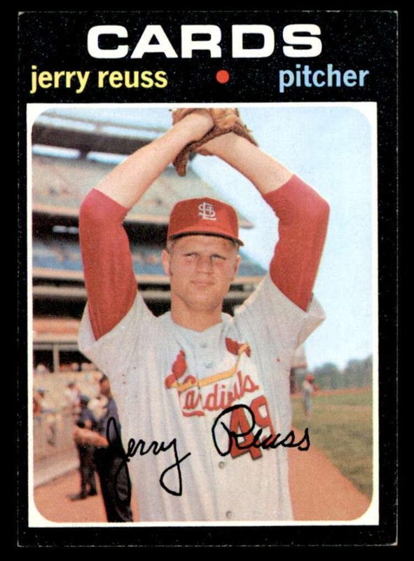Jerry Reuss, 1971 Topps Baseball