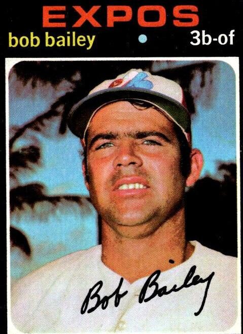 Bob Bailey, 1971 Topps Baseball