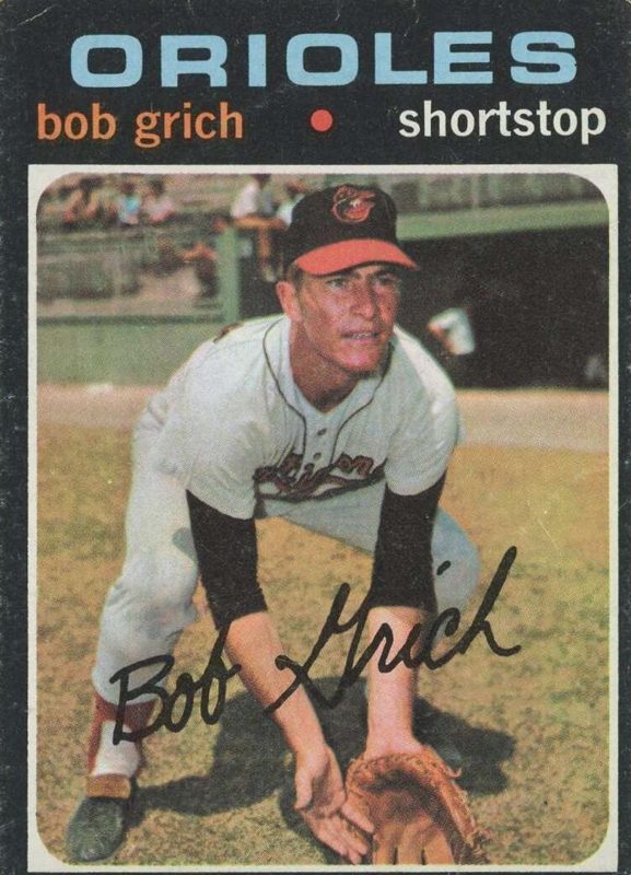 Bob Grich, 1971 Topps Baseball