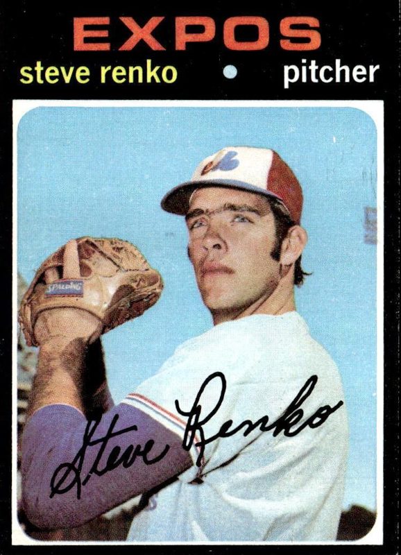 Steve Renko, 1971 Topps Baseball