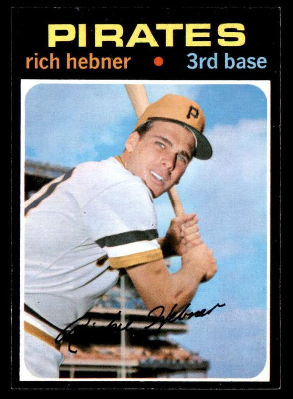 Rich Hebner, 1971 Topps Baseball