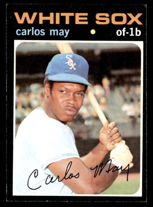 Carlos May, 1971 Topps Baseball