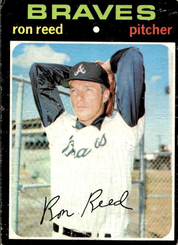 Ron Reed, 1971 Topps Baseball