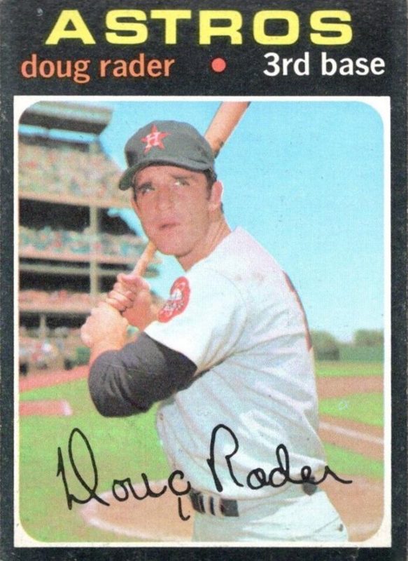 Doug Rader, 1971 Topps Baseball