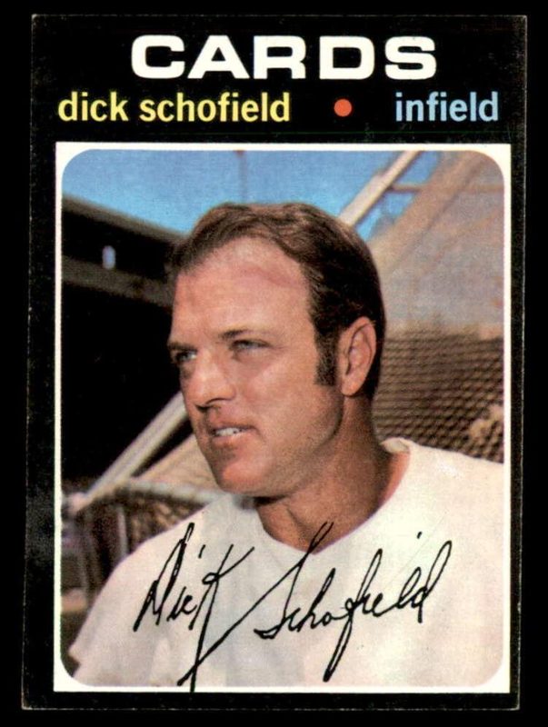 Dick Schofield, 1971 Topps Baseball