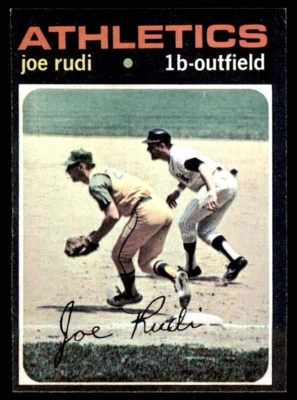 Joe Rudi, 1971 Topps Baseball