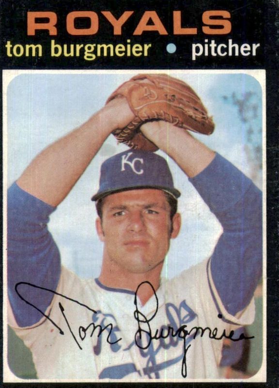 Tom Burgmeier, 1971 Topps Baseball