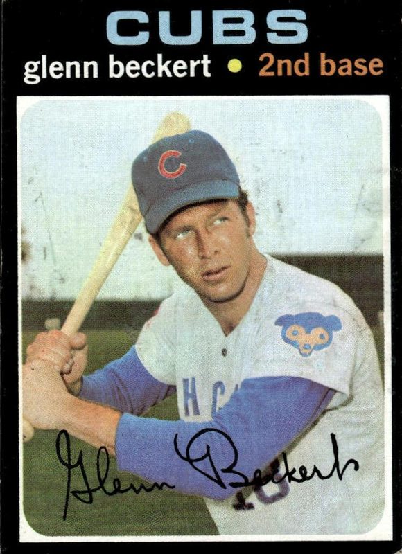 Glenn Beckert, 1971 Topps Baseball
