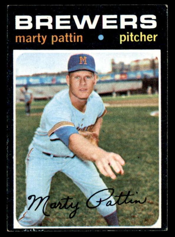 Marty Pattin, 1971 Topps Baseball