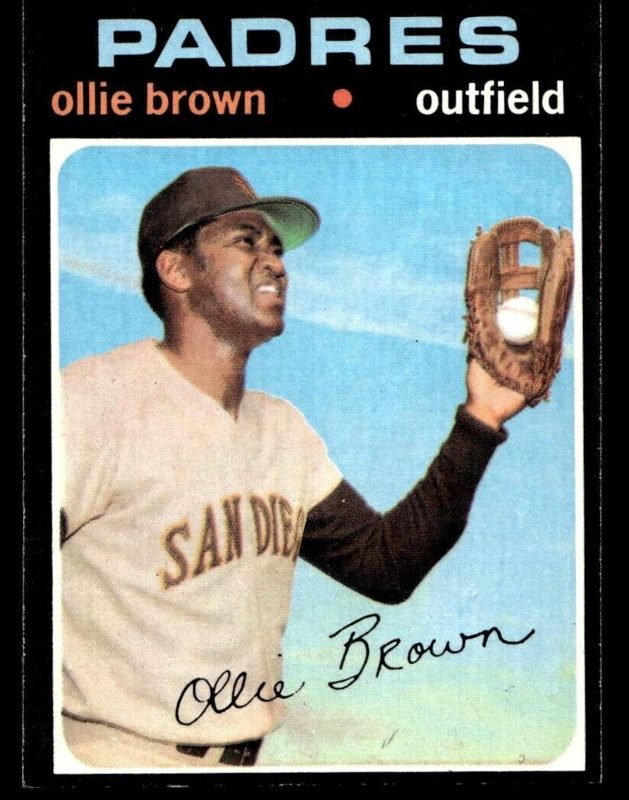 Ollie Brown, 1971 Topps Baseball