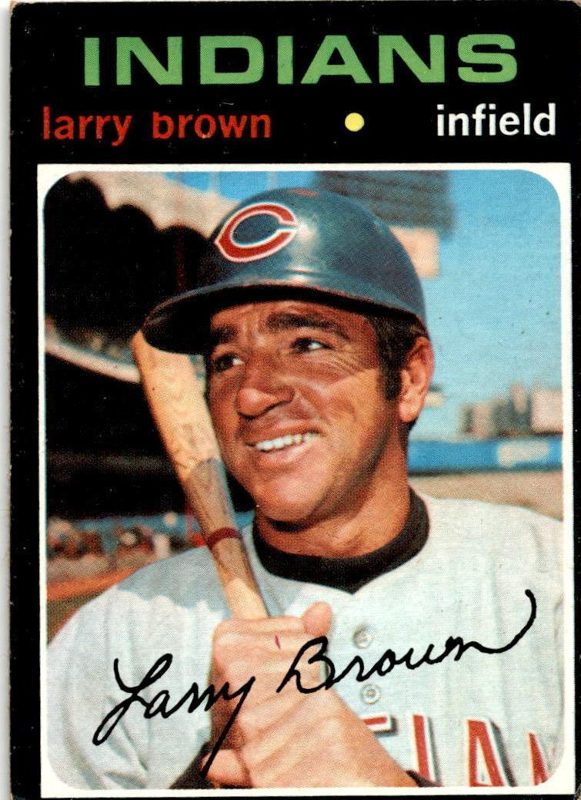 Larry Brown, 1971 Topps Baseball