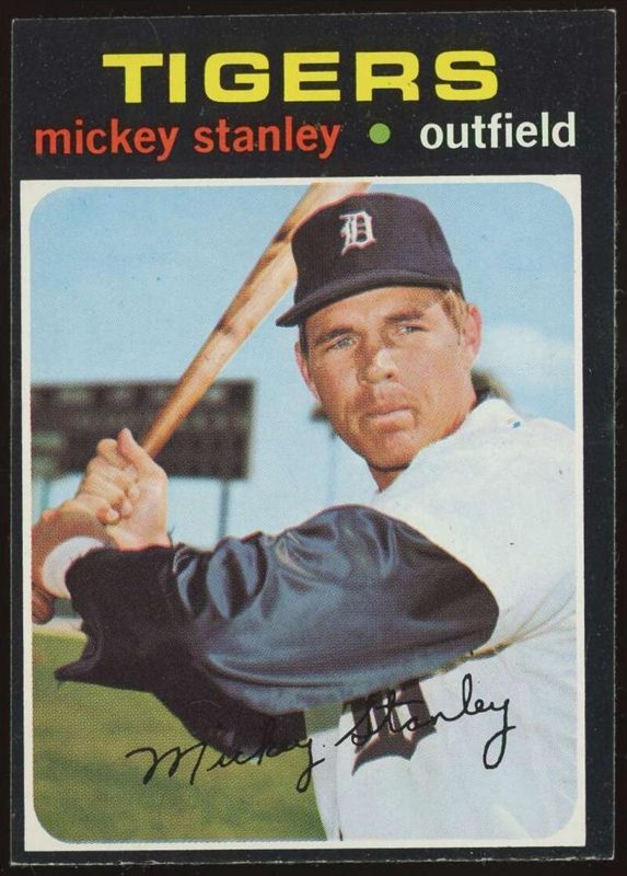 Mickey Stanley, 1971 Topps Baseball