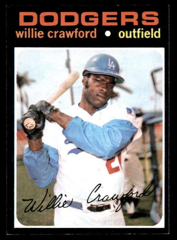 Willie Crawford, 1971 Topps Baseball