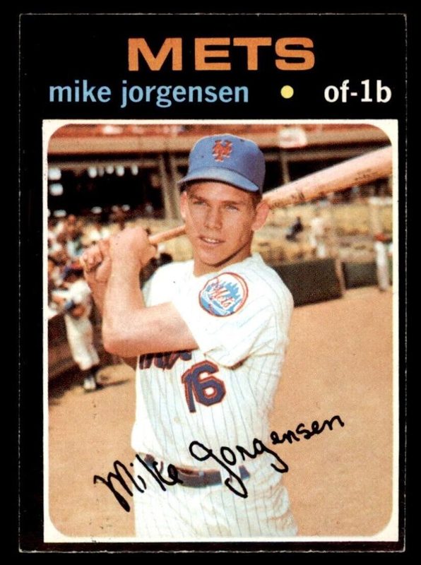 Mike Jorgensen, 1971 Topps Baseball