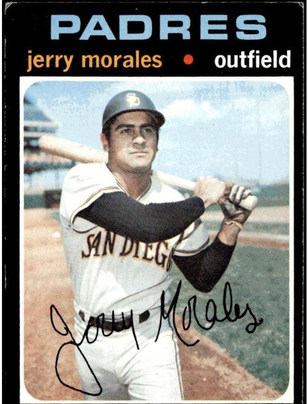 Jerry Morales, 1971 Topps Baseball