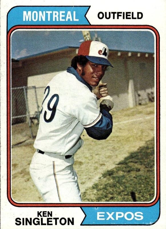 Ken Singleton, 1974 Topps Baseball