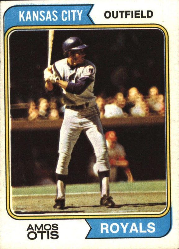 Amos Otis, 1974 Topps Baseball