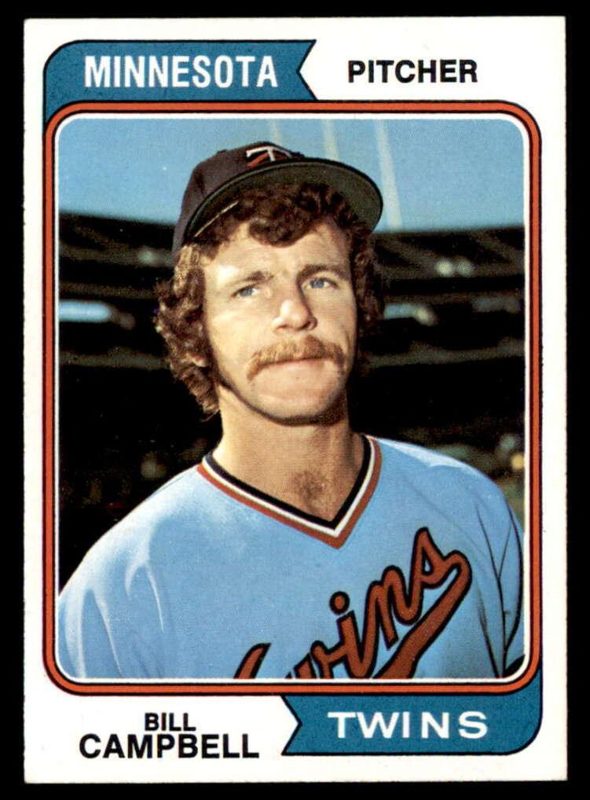 Bill Campbell, 1974 Topps Baseball
