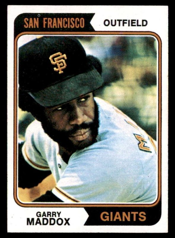 Garry Maddox, 1974 Topps Baseball