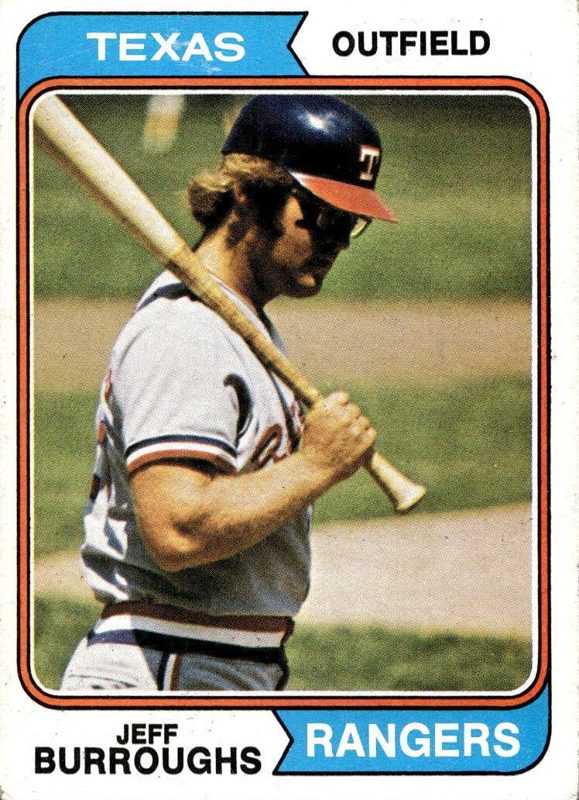Jeff Burroughs, 1974 Topps Baseball
