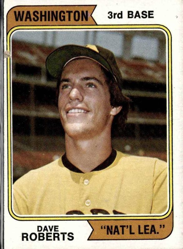 Dave Roberts, 1974 Topps Baseball