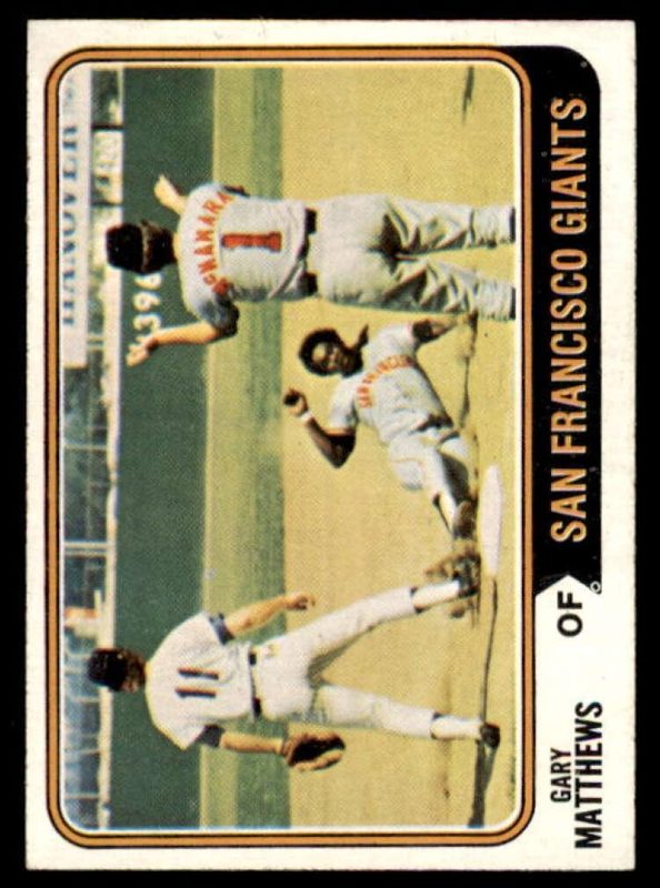 Gary Matthews, 1974 Topps Baseball
