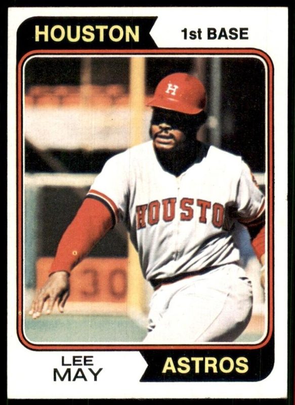 Lee May, 1974 Topps Baseball