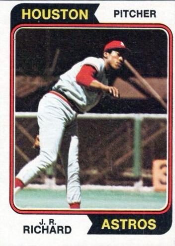 J.R. Richard, 1974 Topps Baseball