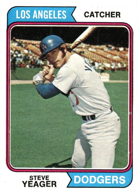 Steve Yeager, 1974 Topps Baseball