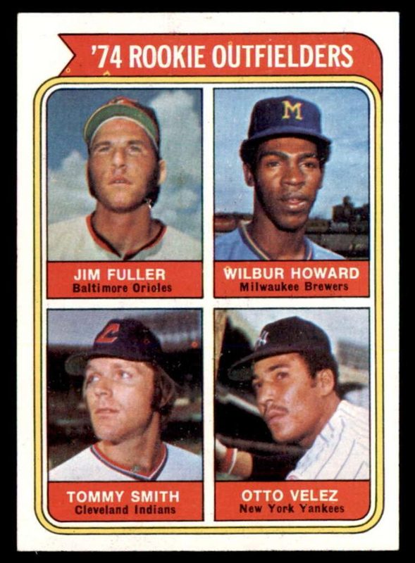 Rookie Outfielders, 1974 Topps Baseball