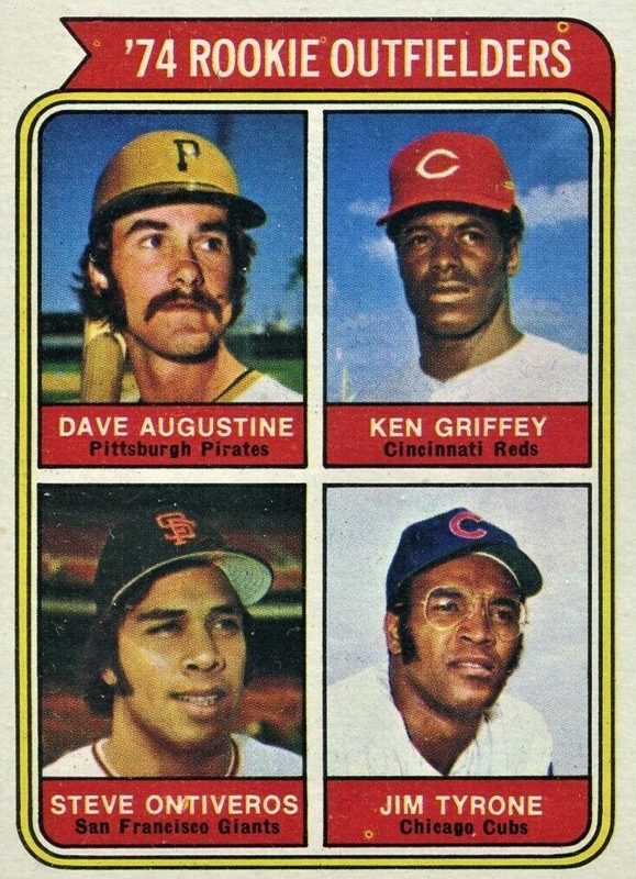 Rookie Outfielders, 1974 Topps Baseball