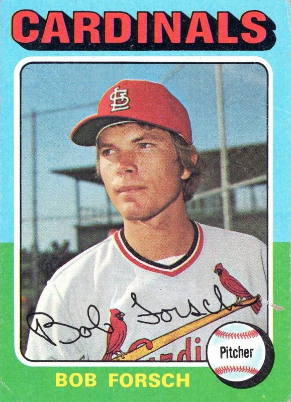 Bob Forsch, 1975 Topps Baseball