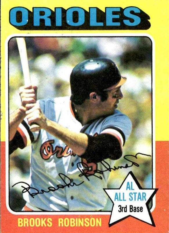 Brooks Robinson, 1975 Topps Baseball