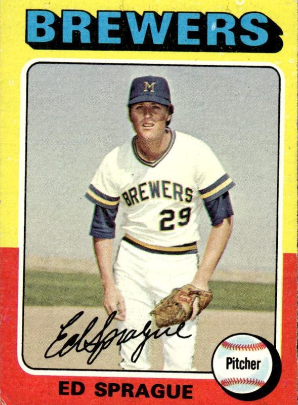Ed Sprague, 1975 Topps Baseball