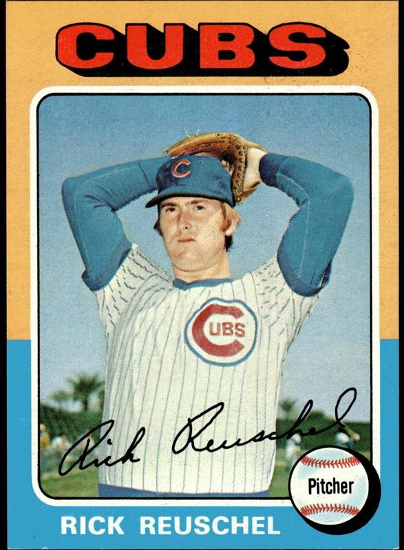 Rick Reuschel, 1975 Topps Baseball
