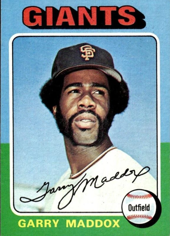 Garry Maddox, 1975 Topps Baseball