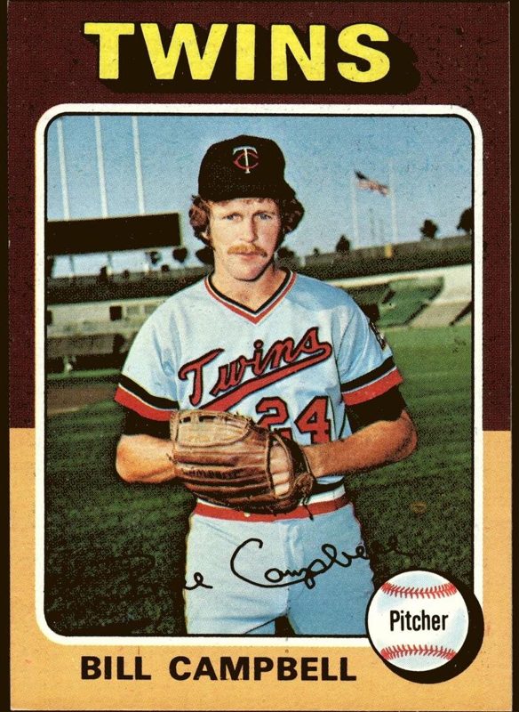 Bill Campbell, 1975 Topps Baseball