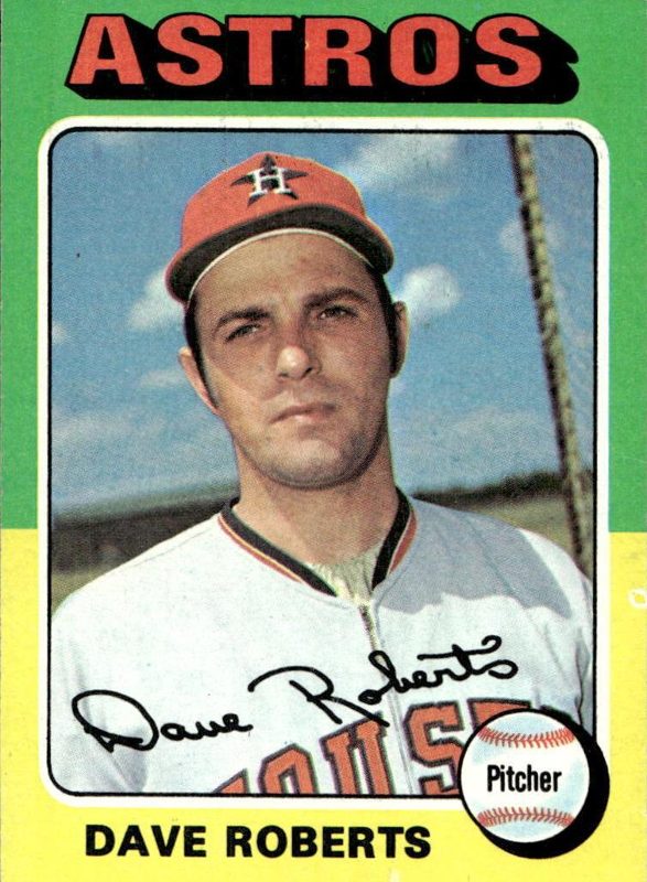 Dave Roberts, 1975 Topps Baseball