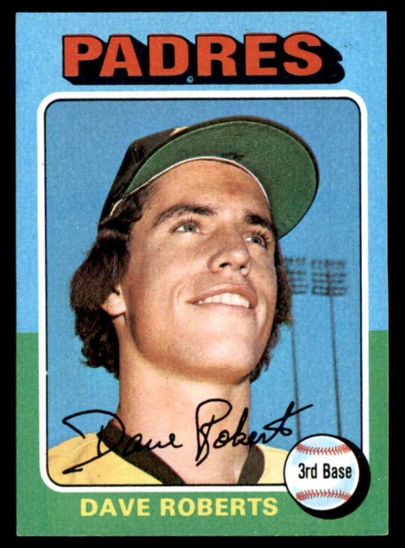 Dave Roberts, 1975 Topps Baseball