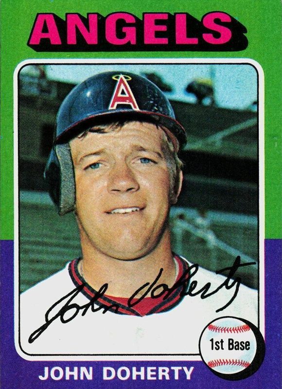 John Doherty, 1975 Topps Baseball