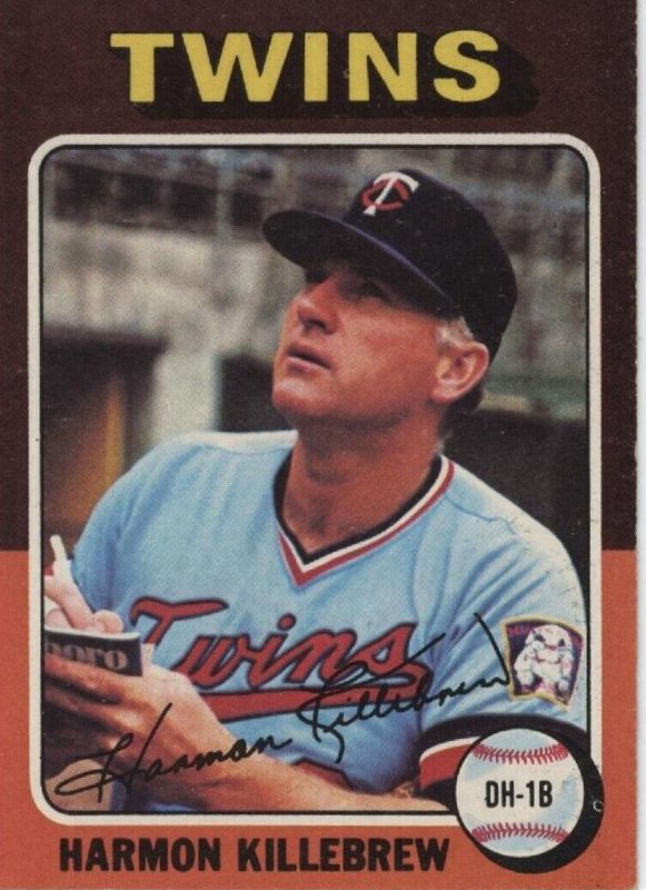 Harmon Killebrew, 1975 Topps Baseball