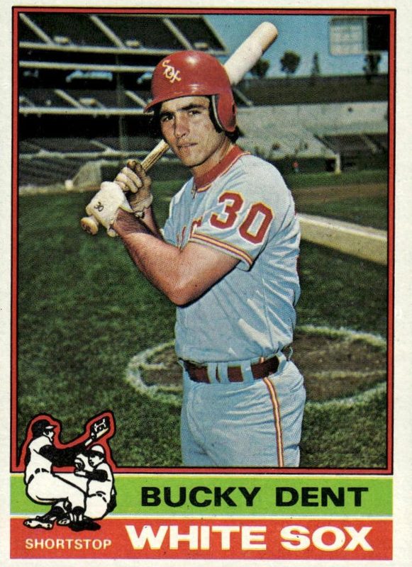 Bucky Dent, 1976 Topps Baseball