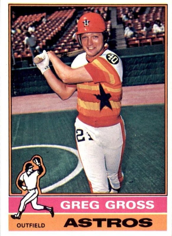 Greg Gross, 1976 Topps Baseball