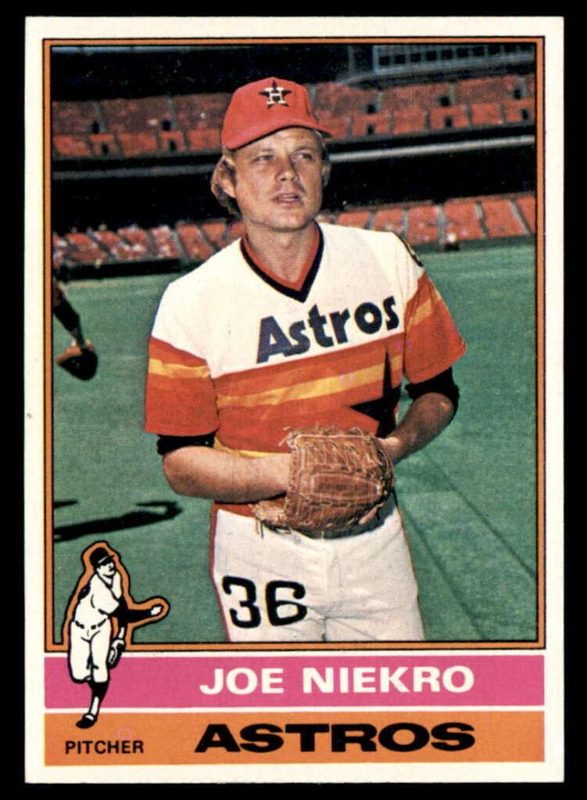 Joe Niekro, 1976 Topps Baseball
