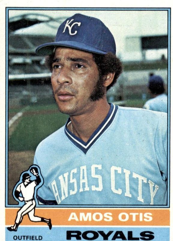 Amos Otis, 1976 Topps Baseball