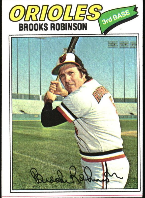 Brooks Robinson, 1977 Topps Baseball