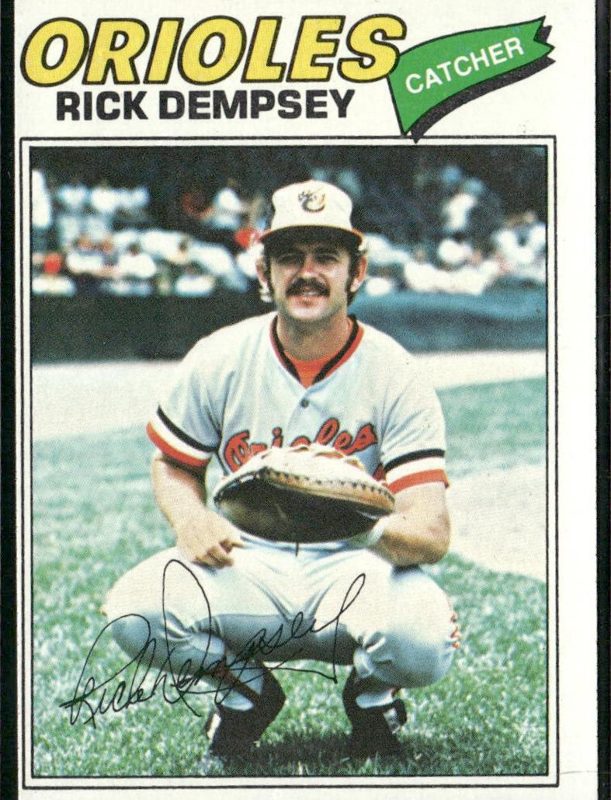 Rick Dempsey, 1977 Topps Baseball