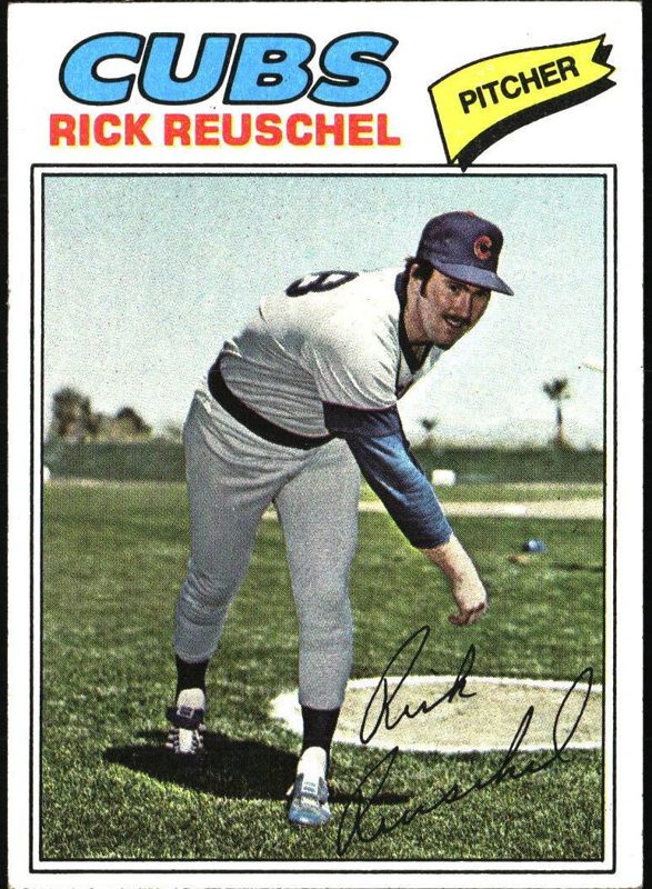 Rick Reuschel, 1977 Topps Baseball